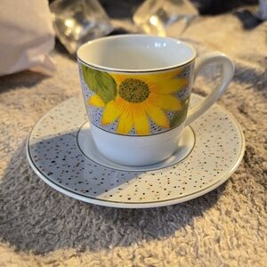 Rare Vintage Set Of 4 Koplin Espresso Cups With Saucers (1980's)